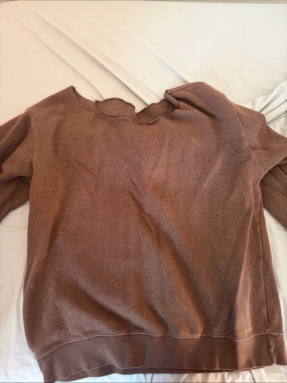 Cozy Brown Crewneck Sweatshirt